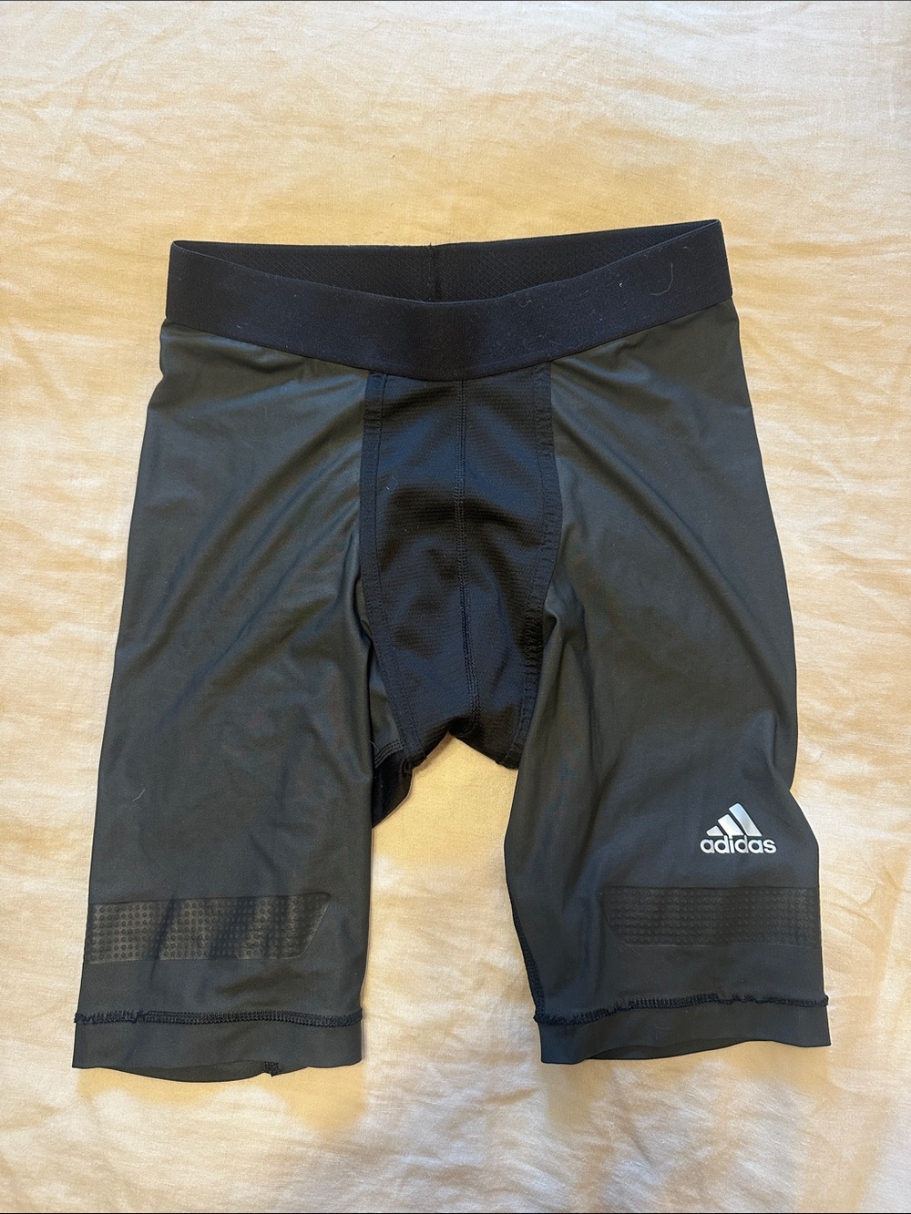 Adidas Men's Black Compression Shorts M
